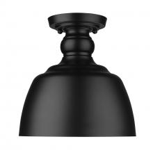  0316-FM BLK - Holmes BLK Flush Mount in Matte Black